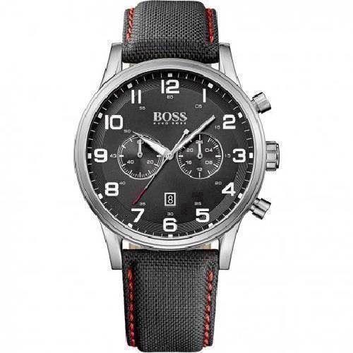 Image of Hugo Boss Sølv Quartz herre ur, model 1512919